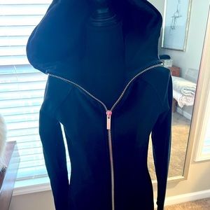 Women's Black Hooded Jacket
